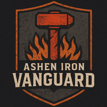 Ashen Iron Vanguard logo